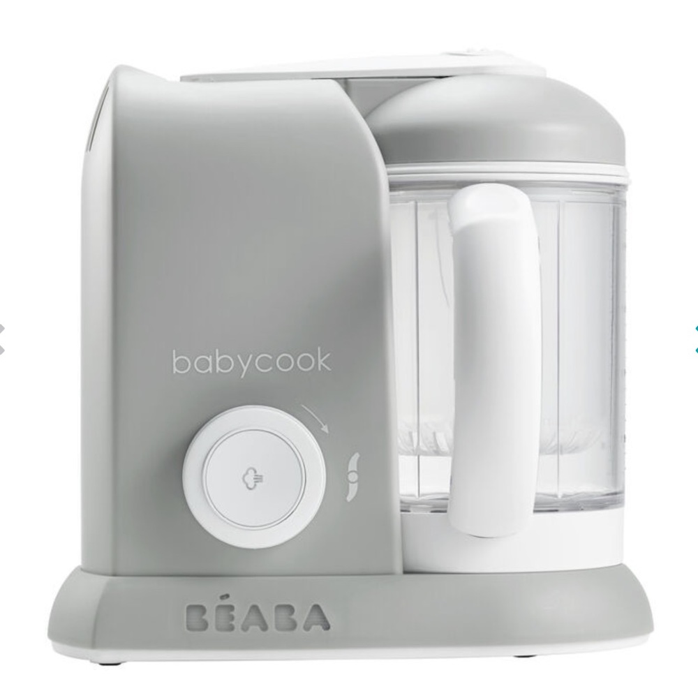 [Brand New in Box] BEABA Babycook Solo - Cloud + Food Storage Set